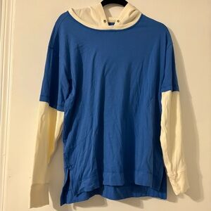 Free People Movement Plie Twofer Layer Hoodie Top